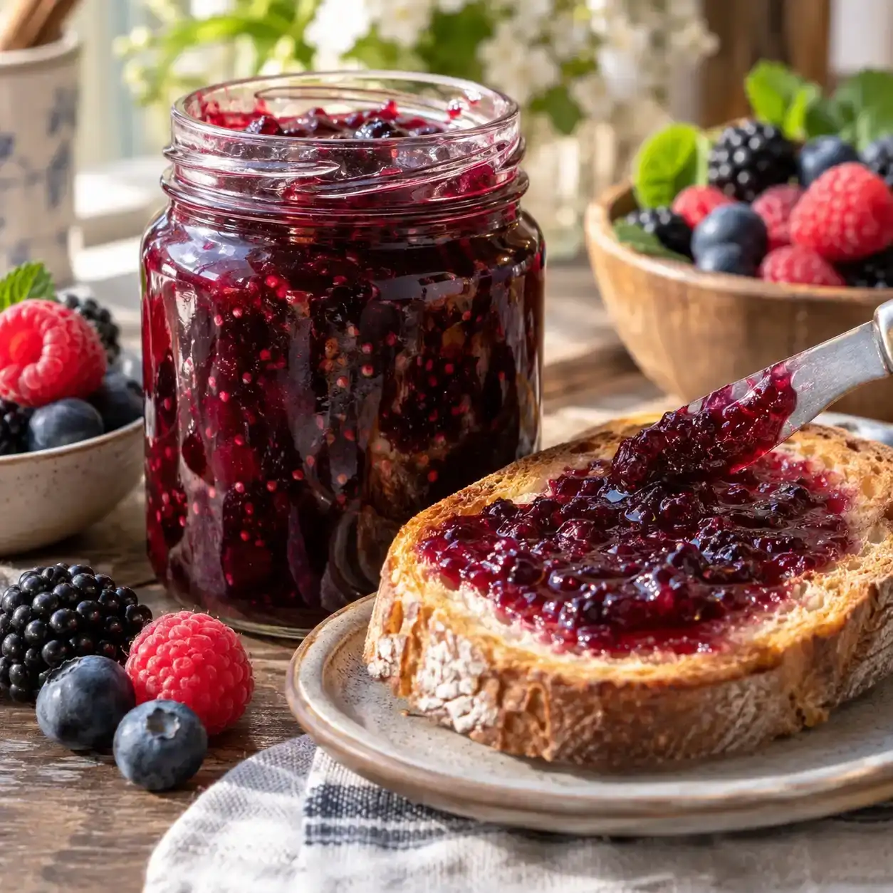 Geleia de Frutas vermelhas