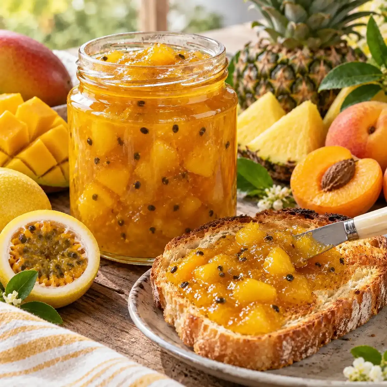 Geleia de Frutas amarelas