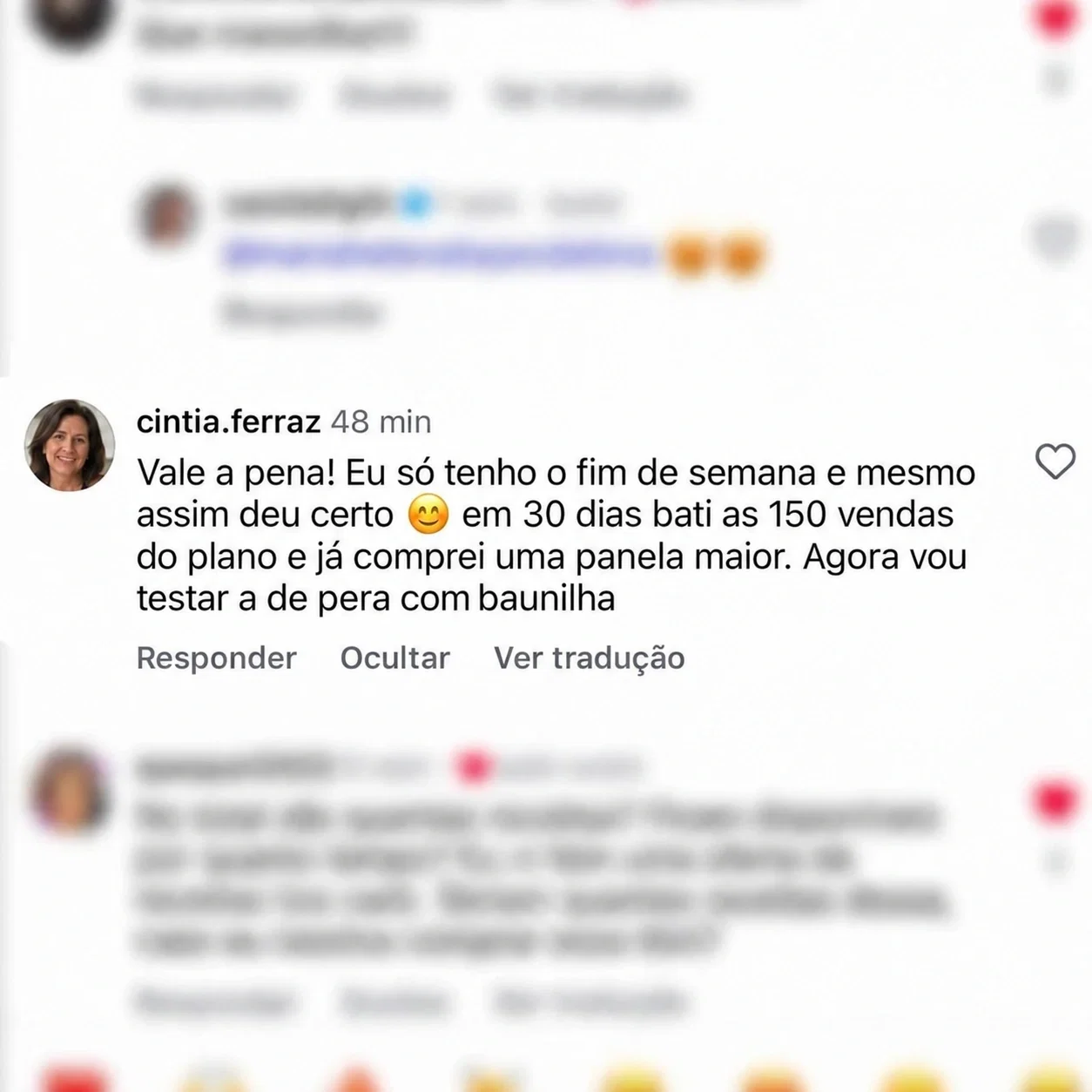Depoimento de Cintia Ferraz