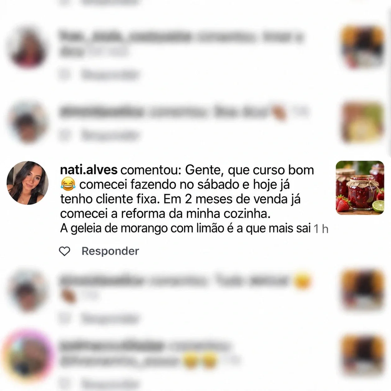 Depoimento de Nati Alves